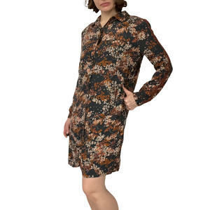 SCOTCH & SODA SHIRT DRESS VISCOSE Floral Print Women Size Medium